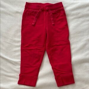Primary Bright Red Kids Joggers